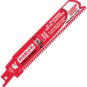 Diablo Steel Demon 6 In. 8 TPI Carbide Thick Metal Reciprocating Saw Blade