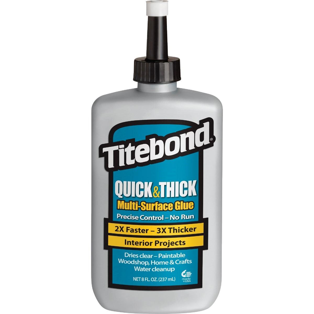 Titebond 8 Oz. Quick & Thick Multi-Surface Wood Glue