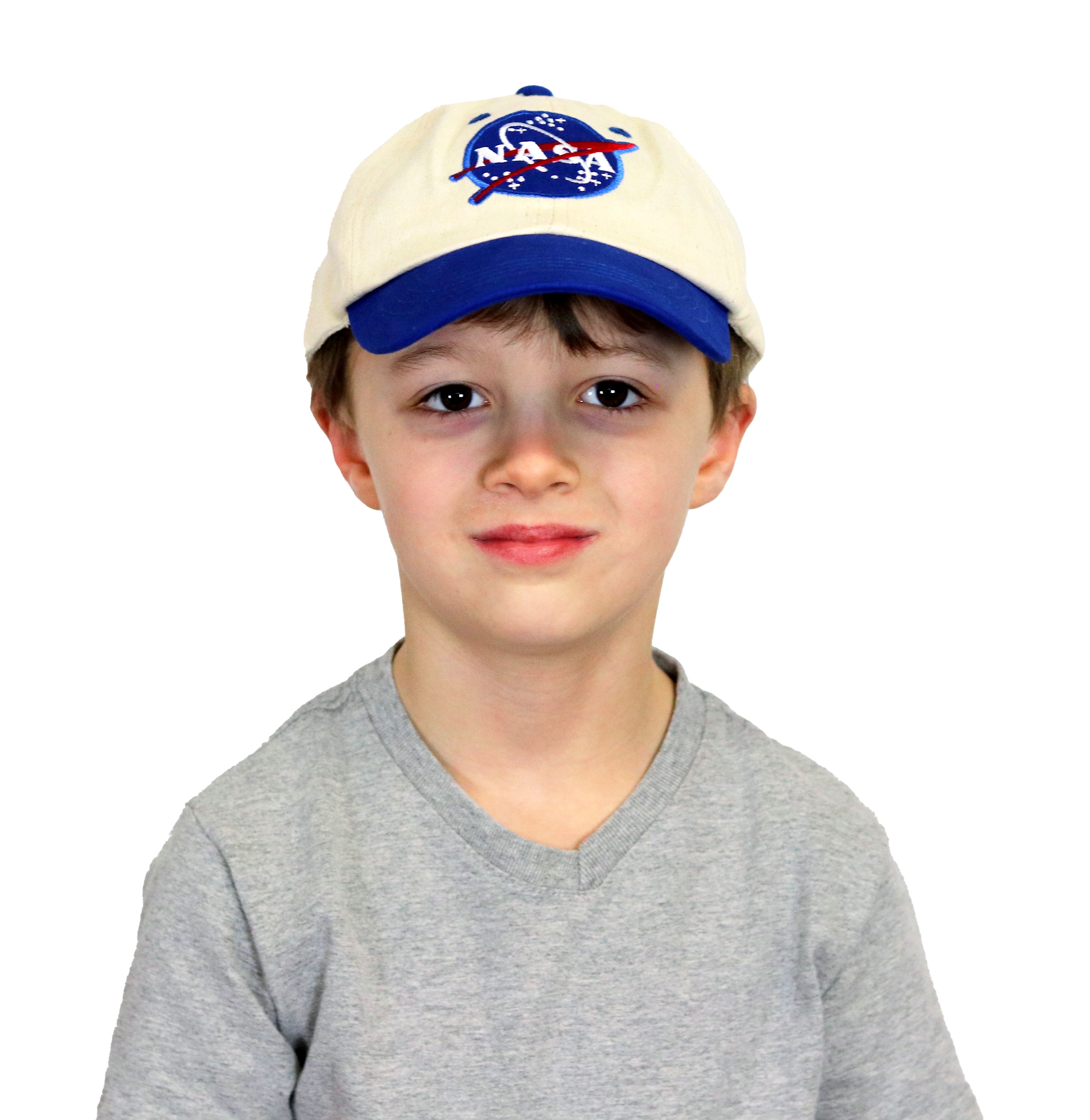 Jr. Flight, Cap Only, Adjustable Youth Size, Blue and White