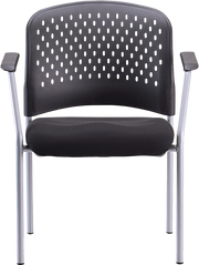 Breeze Chair Without Casters - Black Fabric