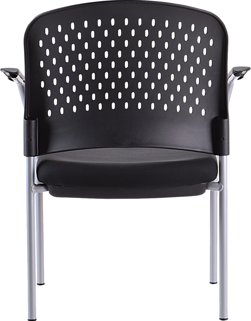 Breeze Chair Without Casters - Black Fabric