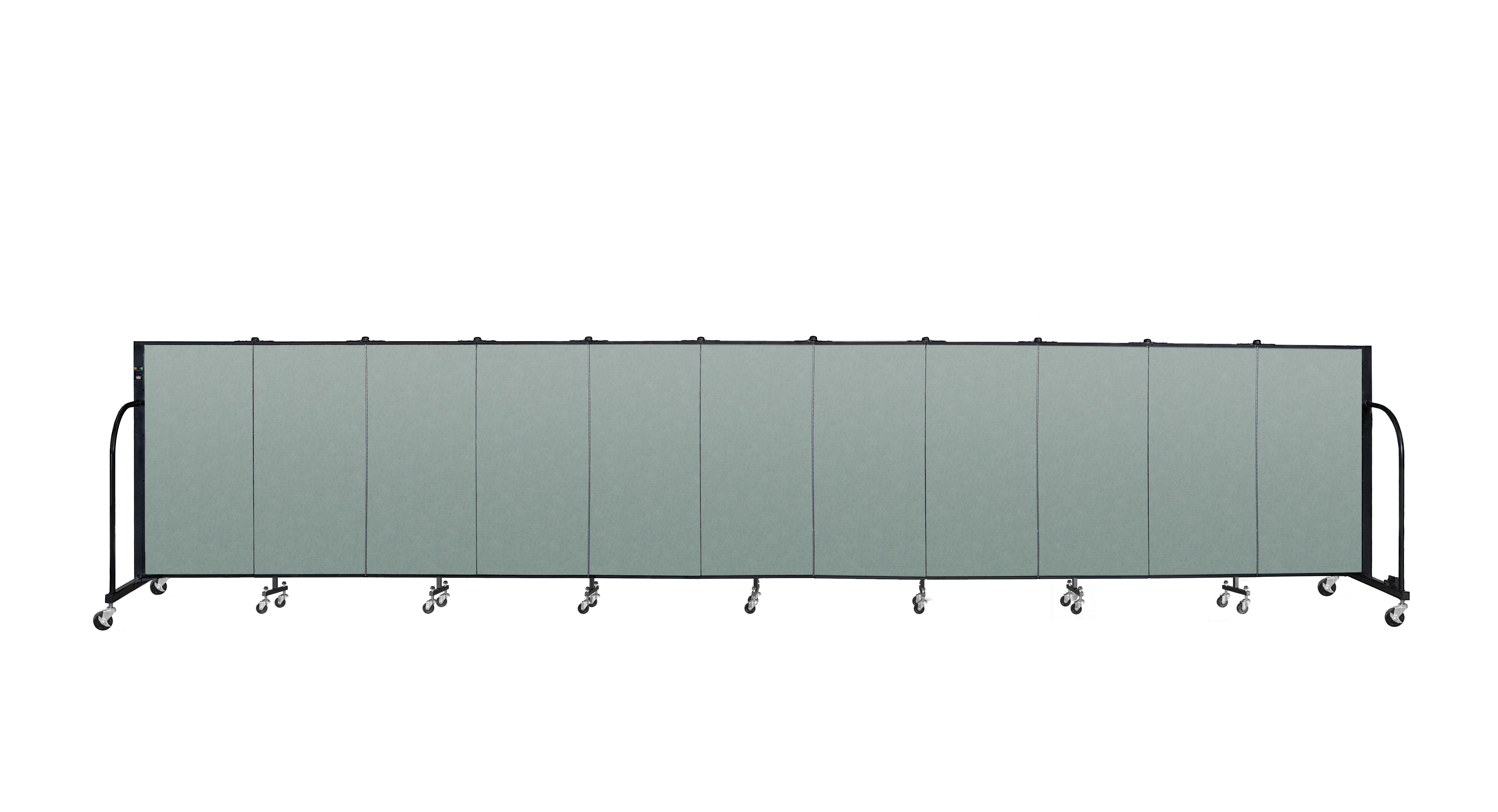 Signature Room Divider - 4'H x 20' 5"L - 11 Panel