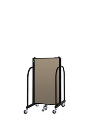 Signature Room Divider - 4'H x 5' 9"L - 3 Panel, Desert, Fabric