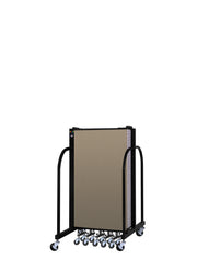 Signature Room Divider - 4'H x 13' 1"L - 7 Panel, Desert, Fabric