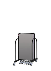 Signature Room Divider - 4'H x 13' 1"L - 7 Panel, Granite, Vinyl