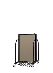 Signature Room Divider - 4'H x 16' 9"L - 9 Panel, Desert, Fabric