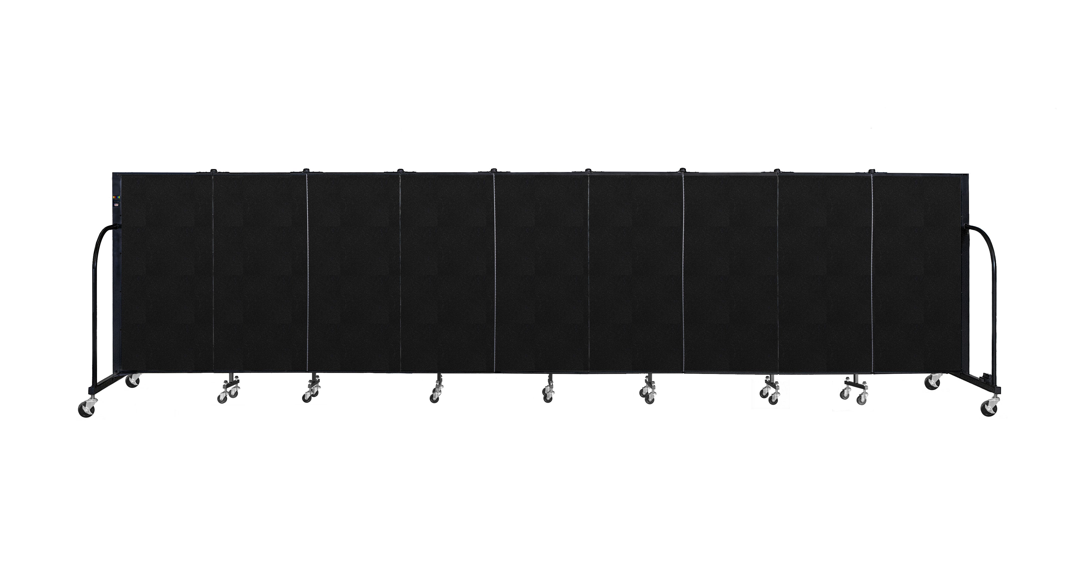 Signature Room Divider - 4'H x 16' 9"L - 9 Panel