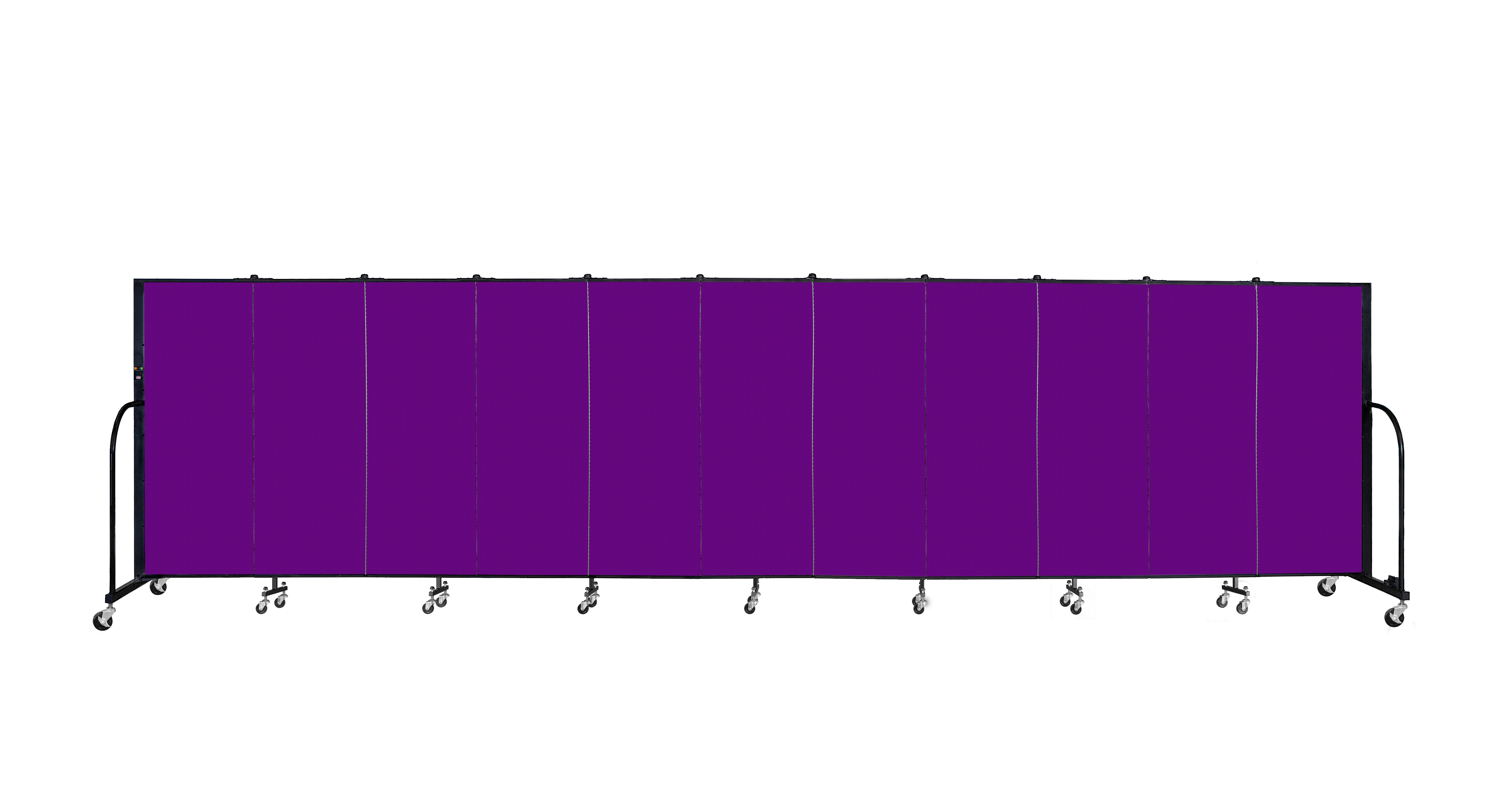 Signature Room Divider - 5'H x 20' 5"L - 11 Panel