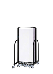 Signature Room Divider - 5'H x 24' 1"L - 13 Panel, Ice, Vinyl
