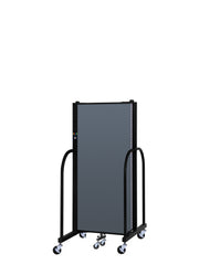 Signature Room Divider - 5'H x 5' 9"L - 3 Panel, Lake, Fabric