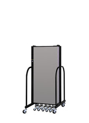 Signature Room Divider - 5'H x 13' 1"L - 7 Panel, Granite, Vinyl