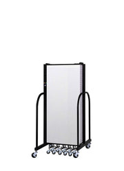 Signature Room Divider - 5'H x 13' 1"L - 7 Panel, Ice, Vinyl