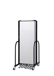 Signature Room Divider - 6'H x 20' 5"L - 11 Panel, Ice, Vinyl