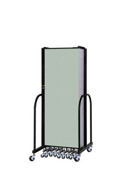 Signature Room Divider - 6'H x 24' 1"L - 13 Panel, Mint, Vinyl