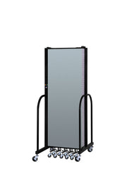 Signature Room Divider - 6'H x 13' 1"L - 7 Panel, Blue Tide, Vinyl