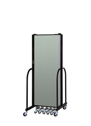 Signature Room Divider - 6'H x 13' 1"L - 7 Panel, Mint, Vinyl