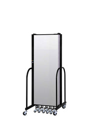Signature Room Divider - 6'H x 13' 1"L - 7 Panel, Ice, Vinyl