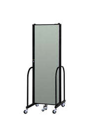 Signature Room Divider - 6' 8"H x 5' 9"L - 3 Panel, Mint, Vinyl