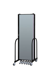 Signature Room Divider - 6' 8"H x 13' 1"L - 7 Panel, Blue Tide, Vinyl