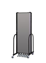 Signature Room Divider - 6' 8"H x 13' 1"L - 7 Panel, Granite, Vinyl
