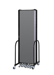Signature Room Divider - 7' 4"H x 20' 5"L - 11 Panel, Stone, Fabric