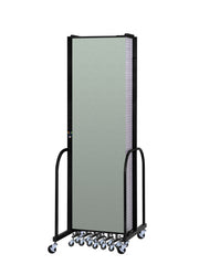 Signature Room Divider - 7' 4"H x 20' 5"L - 11 Panel, Mint, Vinyl