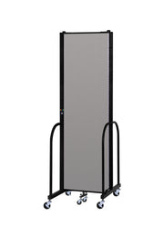 Signature Room Divider - 7' 4"H x 5' 9"L - 3 Panel, Granite, Vinyl