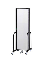 Signature Room Divider - 7' 4"H x 5' 9"L - 3 Panel, Ice, Vinyl