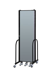 Signature Room Divider - 7' 4"H x 9' 5"L - 5 Panel, Blue Tide, Vinyl