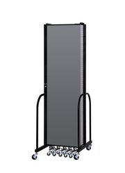 Signature Room Divider - 7' 4"H x 13' 1"L - 7 Panel, Stone, Fabric