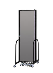 Signature Room Divider - 7' 4"H x 13' 1"L - 7 Panel, Granite, Vinyl
