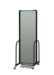 Signature Room Divider - 7' 4"H x 13' 1"L - 7 Panel, Mint, Vinyl
