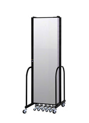 Signature Room Divider - 7' 4"H x 13' 1"L - 7 Panel, Ice, Vinyl