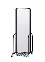 Signature Room Divider - 7' 4"H x 16' 9"L - 9 Panel, Ice, Vinyl