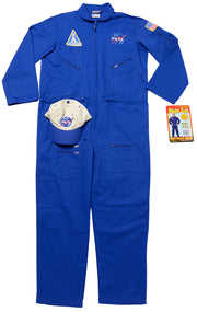 Adult Flight Suit With Embroidered Cap, Size Small