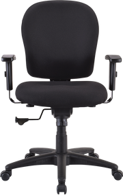Racer St Office Chair - Black Fabric