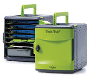 Bundle 1: Includes five Tech Tub2 that hold six devices each