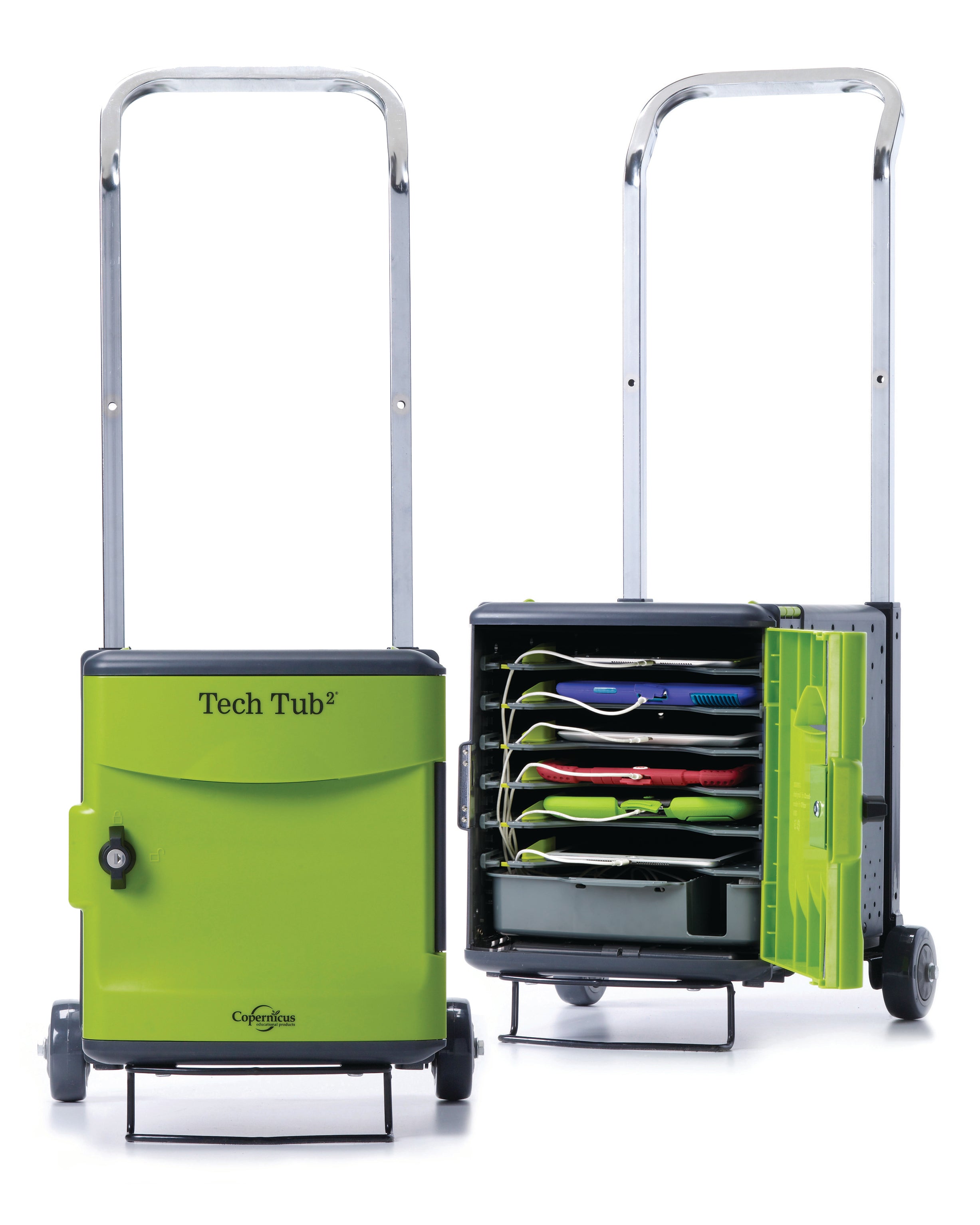 Tech Tub2 Trolley for iPads with USB-C 20W Adapter