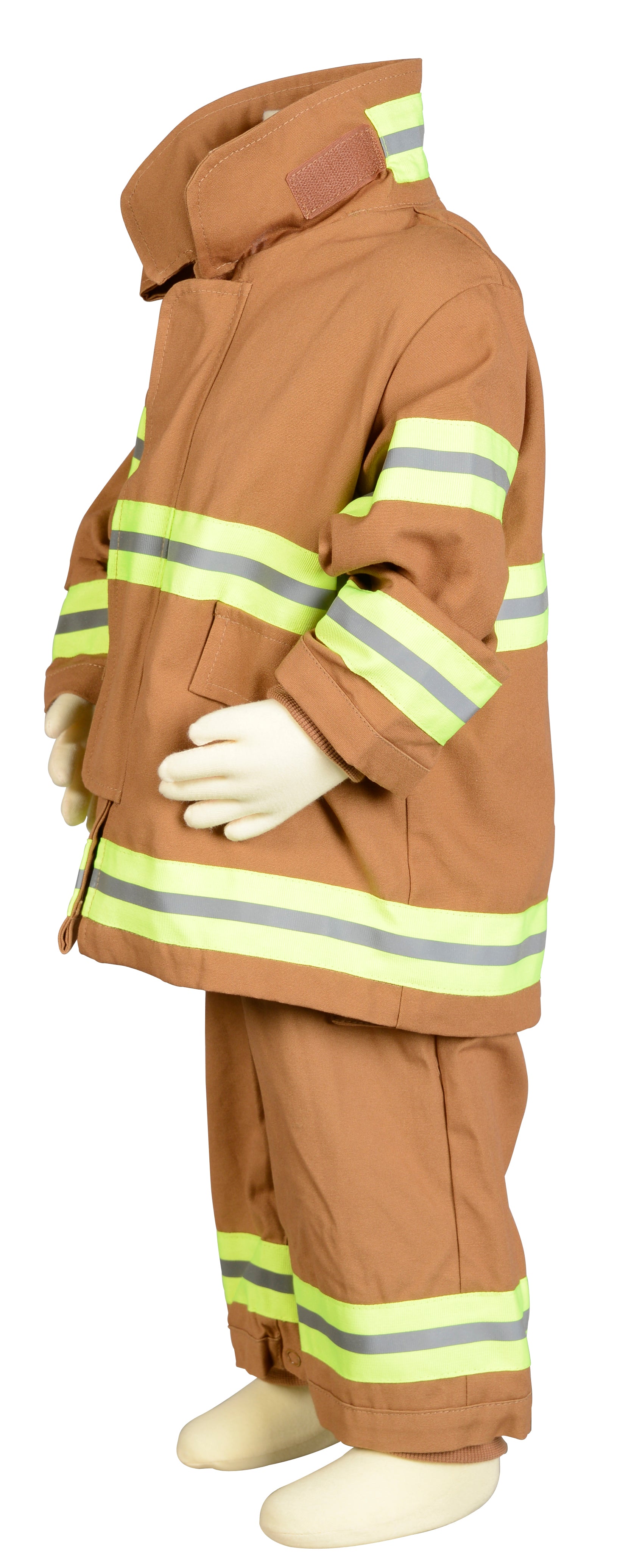 Jr. Fire Fighter Suit, Tan, Size 18 Month