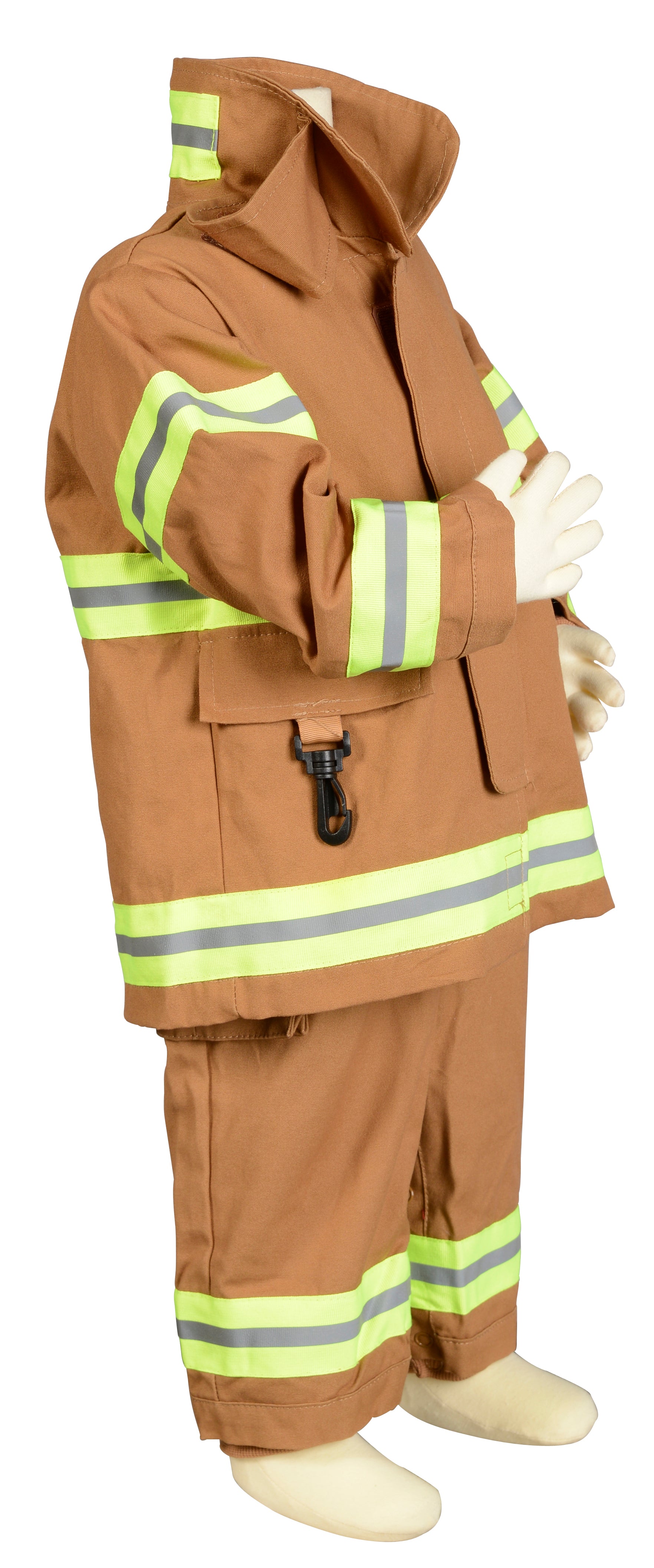 Jr. Fire Fighter Suit, Tan, Size 18 Month