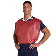 Reversible Scrimmage Vest - Scarlet, Silver, Intermediate