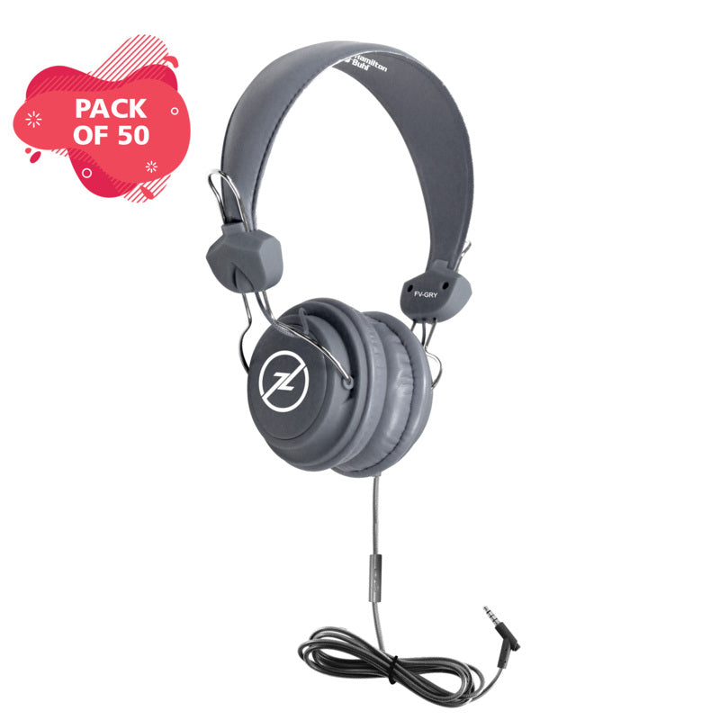 HamiltonBuhl Favoritz™ TRRS Headset with In-Line Microphone  50 Pack