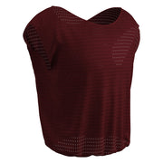 Scrimmage Vest - Maroon, Intermediate