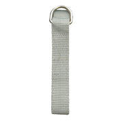 Football Belt - Silver, 1"
