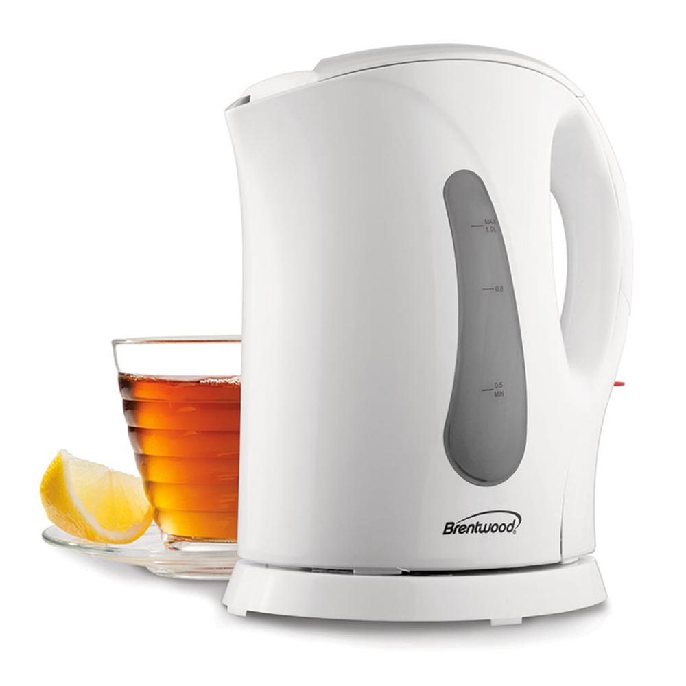 Brentwood 1.0L Black Cordless Kettle