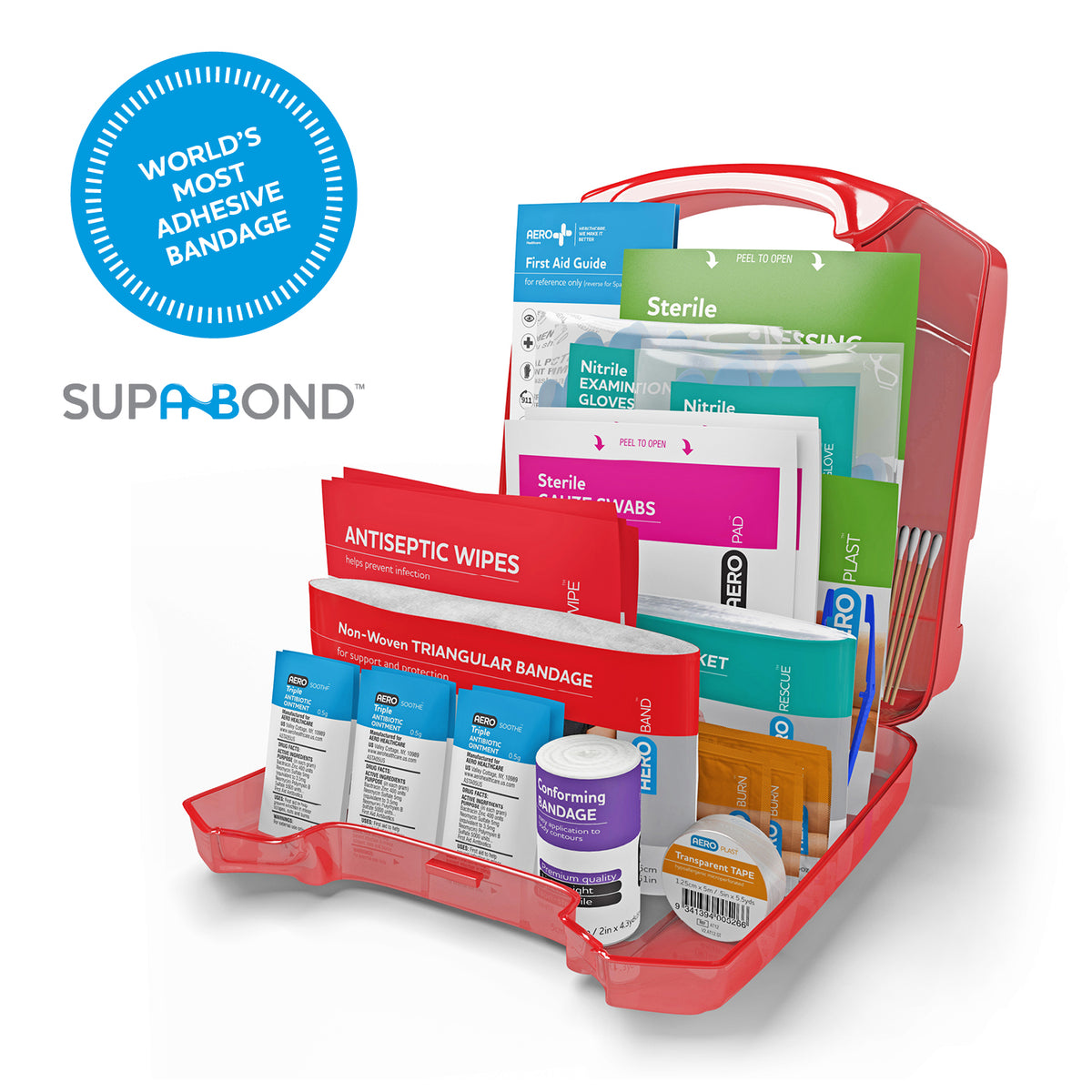 Surefill® 10 Series First Aid Kit - Retail Plastic Case