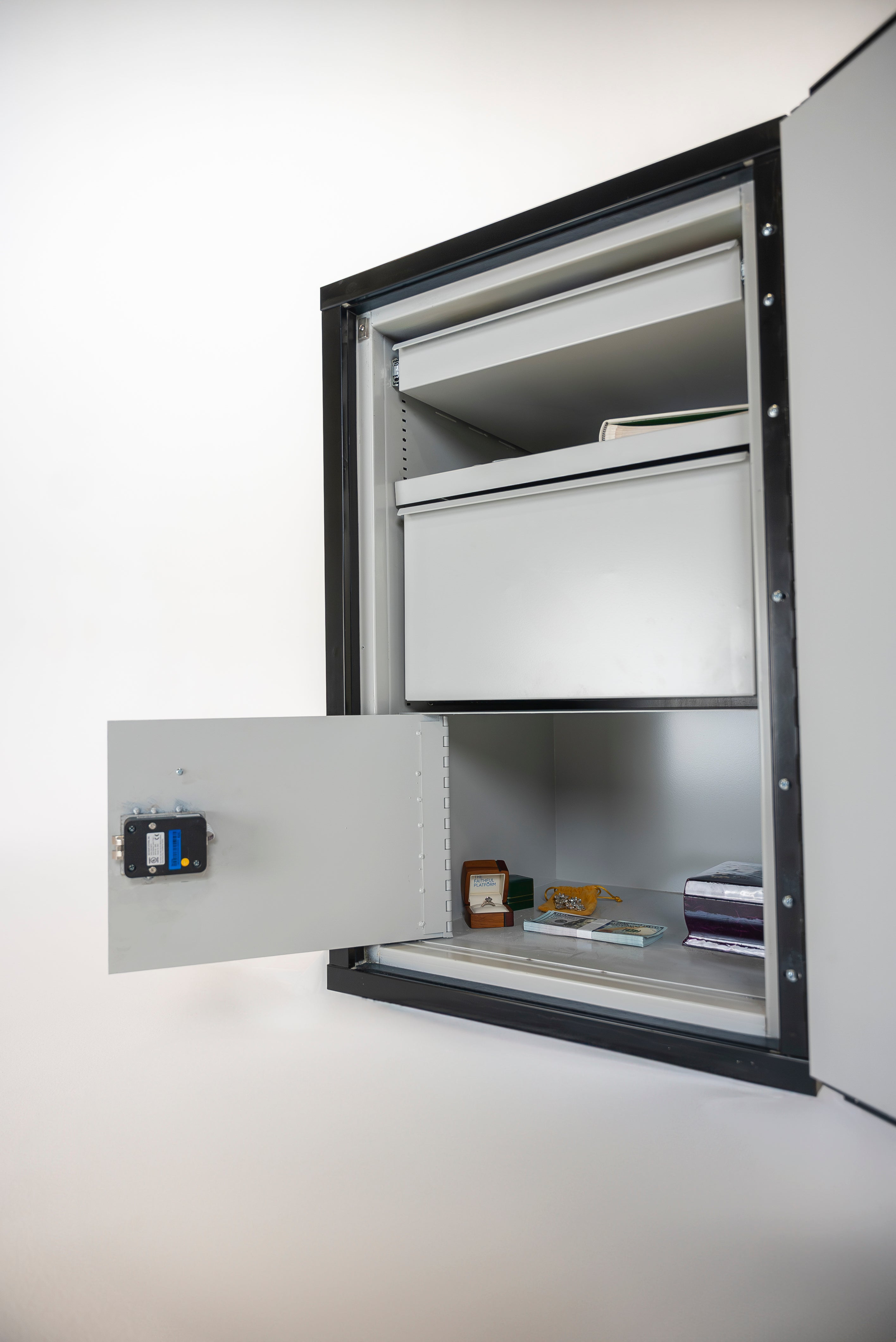 Fire rated storage cabinet Edge (Platinum)
