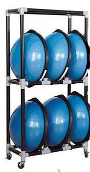 BOSU Storage Cart - 6 Units, 33”L x 17”W x 56”H