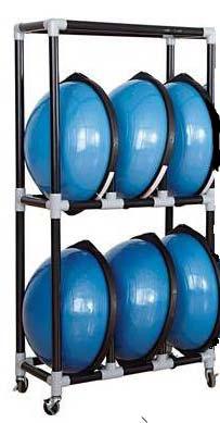BOSU Storage Cart - 6 Units, 33”L x 17”W x 56”H