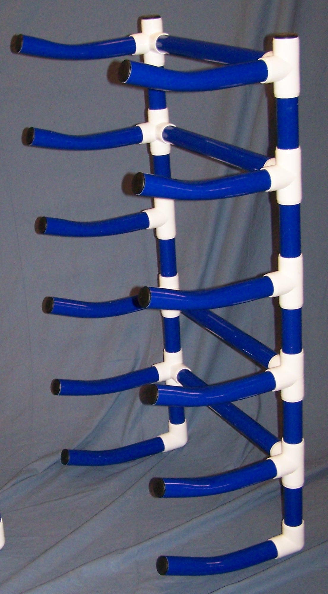 Aquatic Foam Roller Wall Rack - Large, 22”L x 12.5”W x 36”H